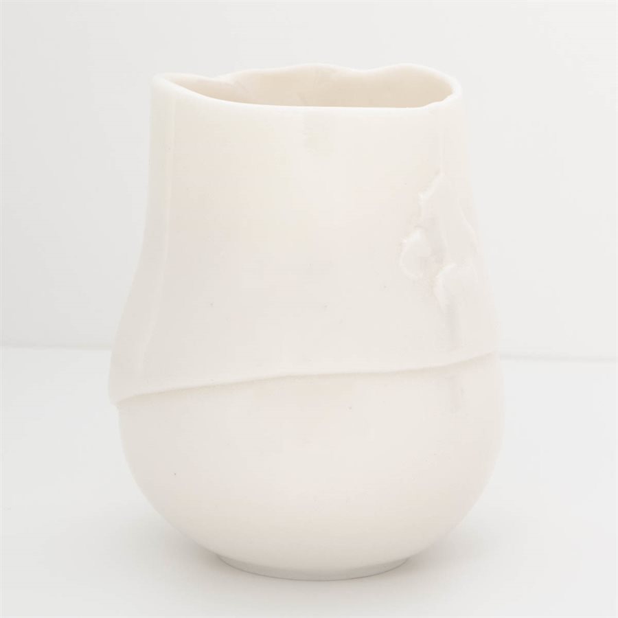 Verre en porcelaine pincée Verre en porcelaine pincée