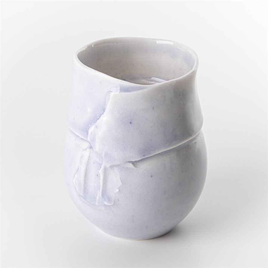 Verre en porcelaine bleuté Verre en porcelaine bleuté
