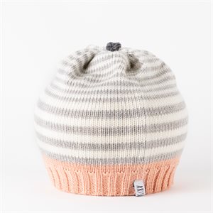 Bonnet adulte en laine mérinos Pêche - Grand / Très grand