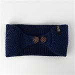 Floral Ornament Headband - Navy - Adult (One Size)