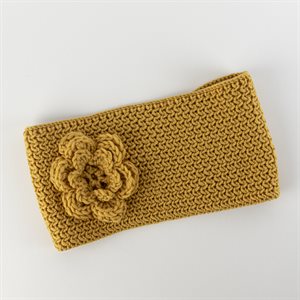 Floral Ornament Headband - Gold - Adult (One Size)