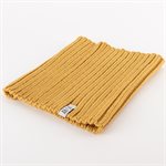 Adult merino wool neck warmer Solid gold