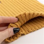 Adult merino wool neck warmer Solid gold