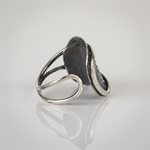 SEA URCHIN ajustable silver ring