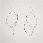 Boucle d'oreille GOTITAS-DOUBLE - Argent poli