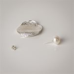 PEARL-FLORA 3 in 1 silver earring - Silver and white pearl