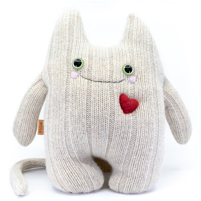 Toutou en laine, modèle Chat oreillé Toutou en laine, modèle Chat oreillé