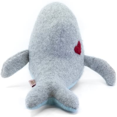 Wool doggie, Grey whale model Wool doggie, Grey whale model