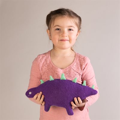 Toutou en laine, modèle Dino Toutou en laine, modèle Dino