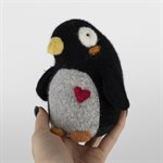 Little penguin doggie 100% wool 