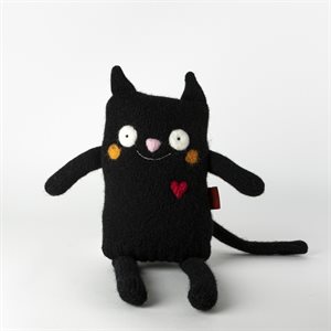 Woollen doggie - The big black cat