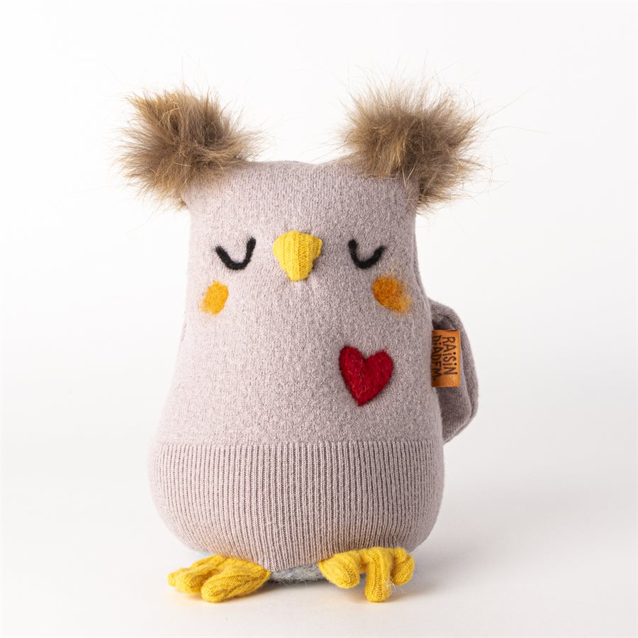 Toutou en laine - Mme Hibou Toutou en laine - Mme Hibou