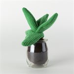 Woollen decoration - Plants for dummies 1