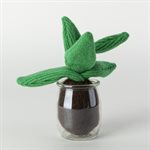 Woollen decoration - Plants for dummies 1