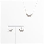 Silver pendant, bird model 