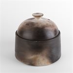 Small Smoky Ceramic Garlic Pot 3
