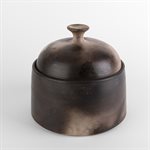 Small Smoky Ceramic Garlic Pot 5