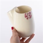 Ceramic herbs preserving pot