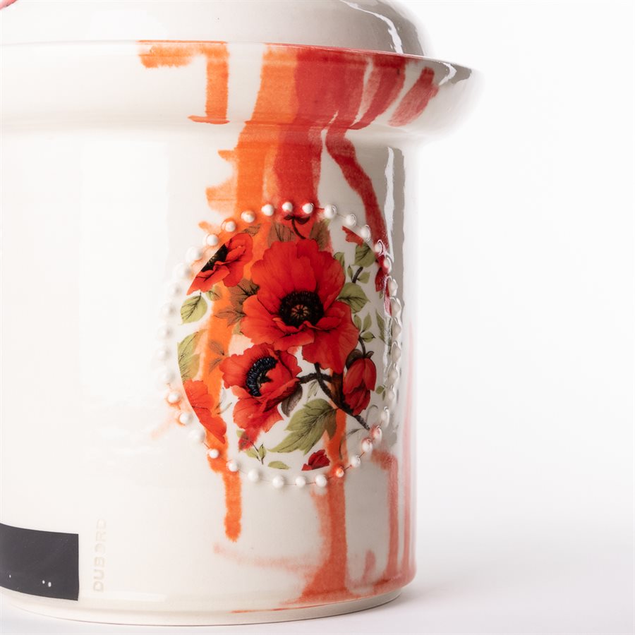 Pot à lactofermentation, collection rococo, modèle 2 Pot à lactofermentation, collection rococo, modèle 2