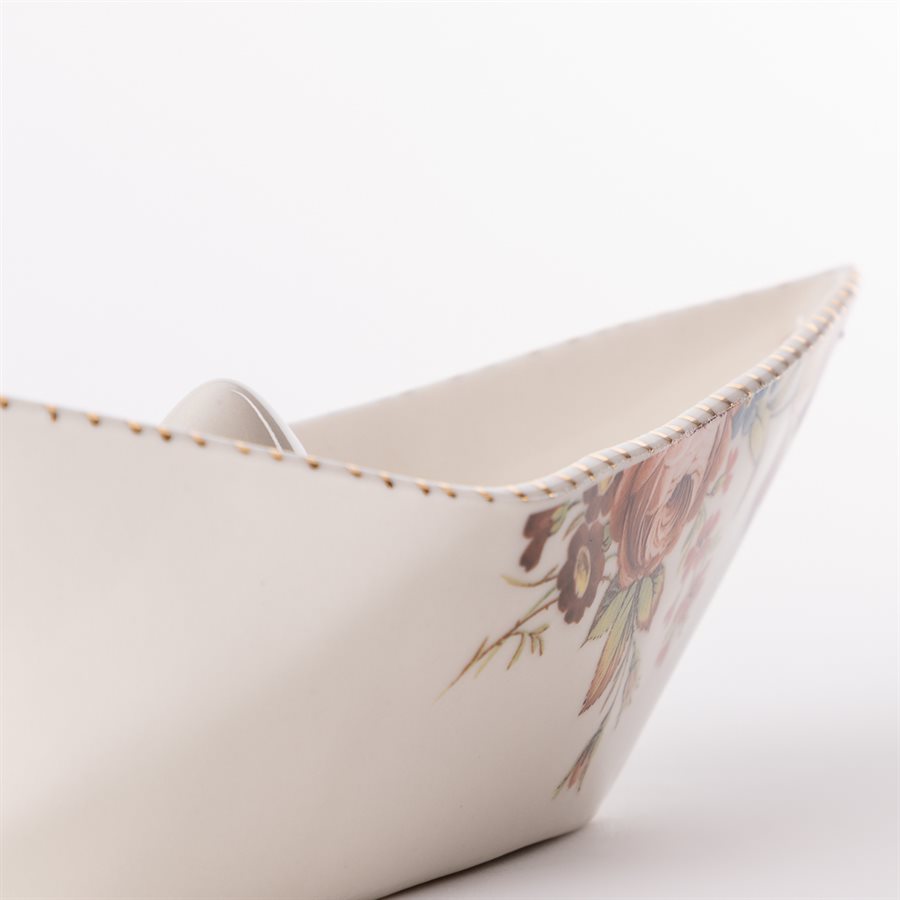 Bateau à suspendre, style origami en céramique, collection Rococo Bling Bling, modèle 2 Bateau à suspendre, style origami en céramique, collection Rococo Bling Bling, modèle 2