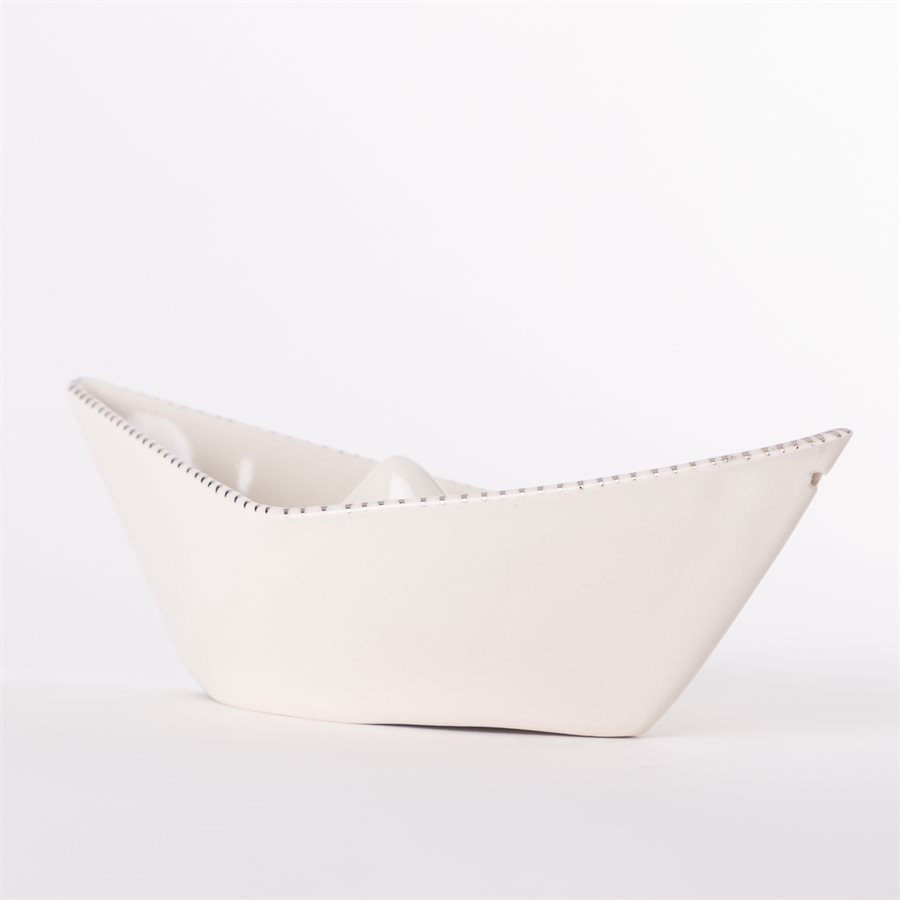 Bateau à suspendre, style origami en céramique, collection Rococo Bling Bling, modèle 3 Bateau à suspendre, style origami en céramique, collection Rococo Bling Bling, modèle 3