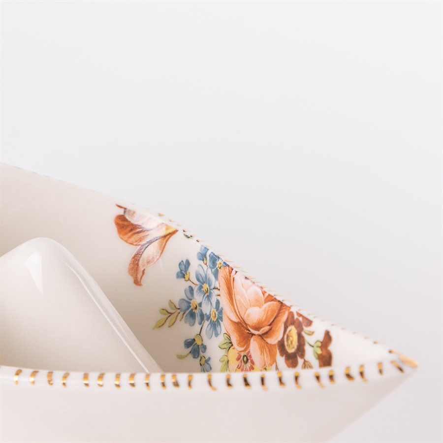 Bateau style origami en céramique, collection Rococo Bling Bling, modèle 1 Bateau style origami en céramique, collection Rococo Bling Bling, modèle 1