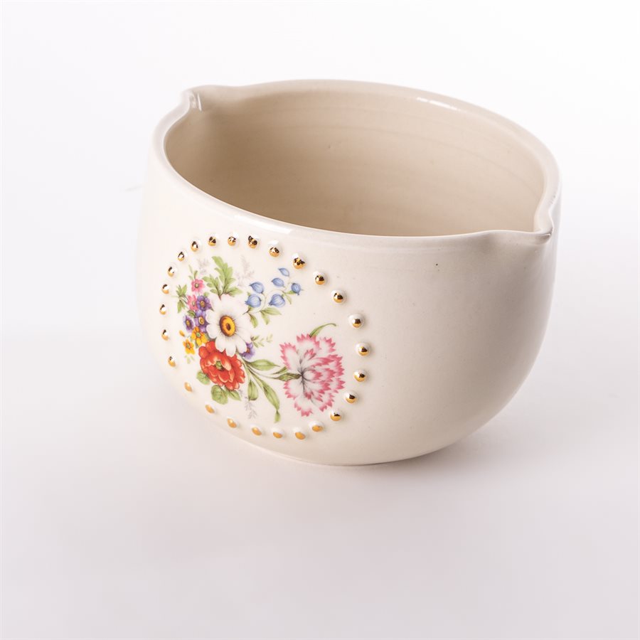 Grand bol en céramique, collection Rococo Bling Bling, modèle 5 Grand bol en céramique, collection Rococo Bling Bling, modèle 5