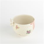 Small Rococo Bowl with 3D Bird Ornament #1