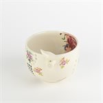 Small Rococo Bowl with 3D Bird Ornament #1