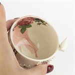 Small Rococo Bowl with 3D Bird Ornament #1
