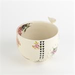 Small Rococo Bowl with 3D Bird Ornament #1
