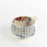 Petit bol Rococo avec ornement oiseau 3D #2 Petit bol Rococo avec ornement oiseau 3D #2