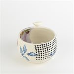 Small Rococo Bowl with 3D Bird Ornament #2