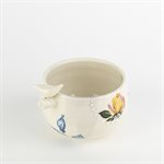 Small Rococo Bowl with 3D Bird Ornament #2