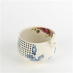 Small Rococo Bowl with 3D Bird Ornament #2