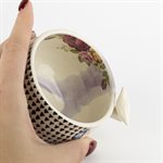 Small Rococo Bowl with 3D Bird Ornament #2