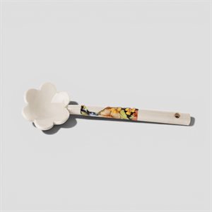 Flower shaped ceramic tea spoon 5