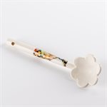 Cuillère à thé en céramique en forme de fleur 5
