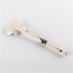 Cuillère à thé en céramique en forme de fleur 5