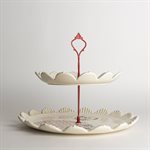 Rococo 2 levels presentation tray, model 1