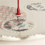 Rococo 2 levels presentation tray, model 1