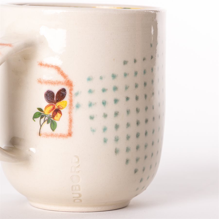 Petite tasse en céramique, collection Rococo Bling Bling, modèle 5 Petite tasse en céramique, collection Rococo Bling Bling, modèle 5