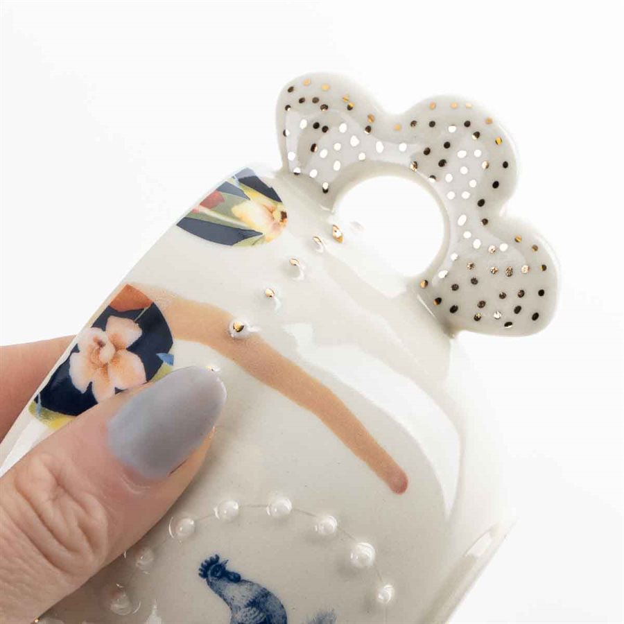 Tasse évasée en céramique, modèle 1 Tasse évasée en céramique, modèle 1