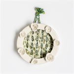 Tableau mural floral 3D en céramique- Modèle 2