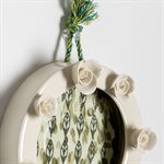 Tableau mural floral 3D en céramique- Modèle 2