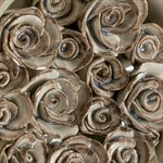 3D Ceramic Floral Wall Art - Model 4