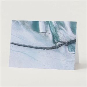 Greeting Card - Sea Ice (Adélie Land, Antarctica)
