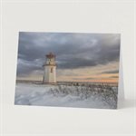 Greeting Card - Cape Blanc Lighthouse
