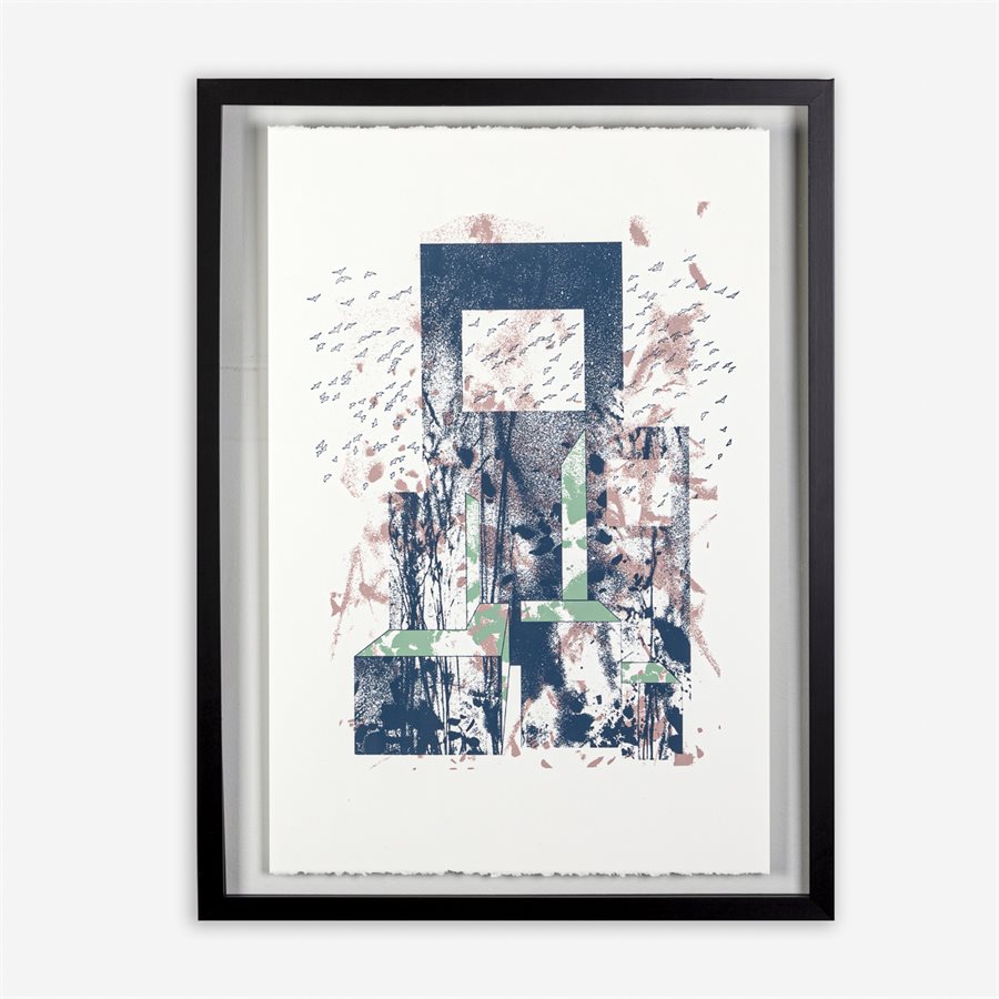 Landscape plots no. 6 - Framed