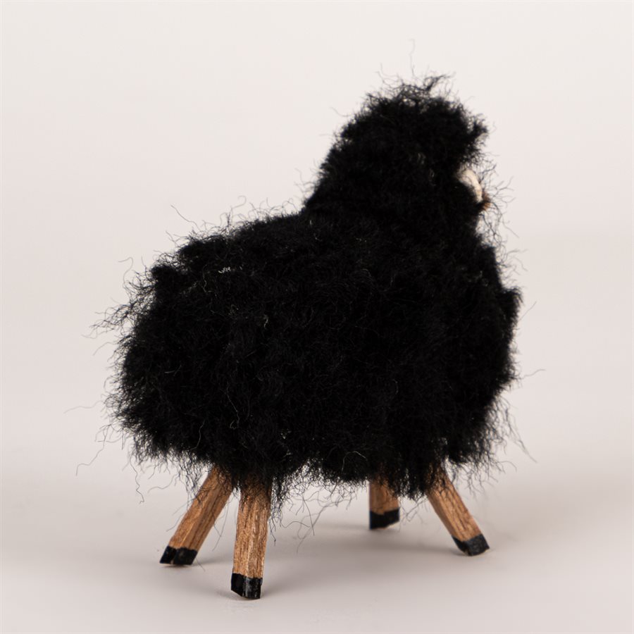 Mouton miniature sculpté, mini modèle noir Mouton miniature sculpté, mini modèle noir